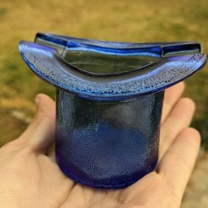 EVC TOP HAT GLASS ASHTRAY